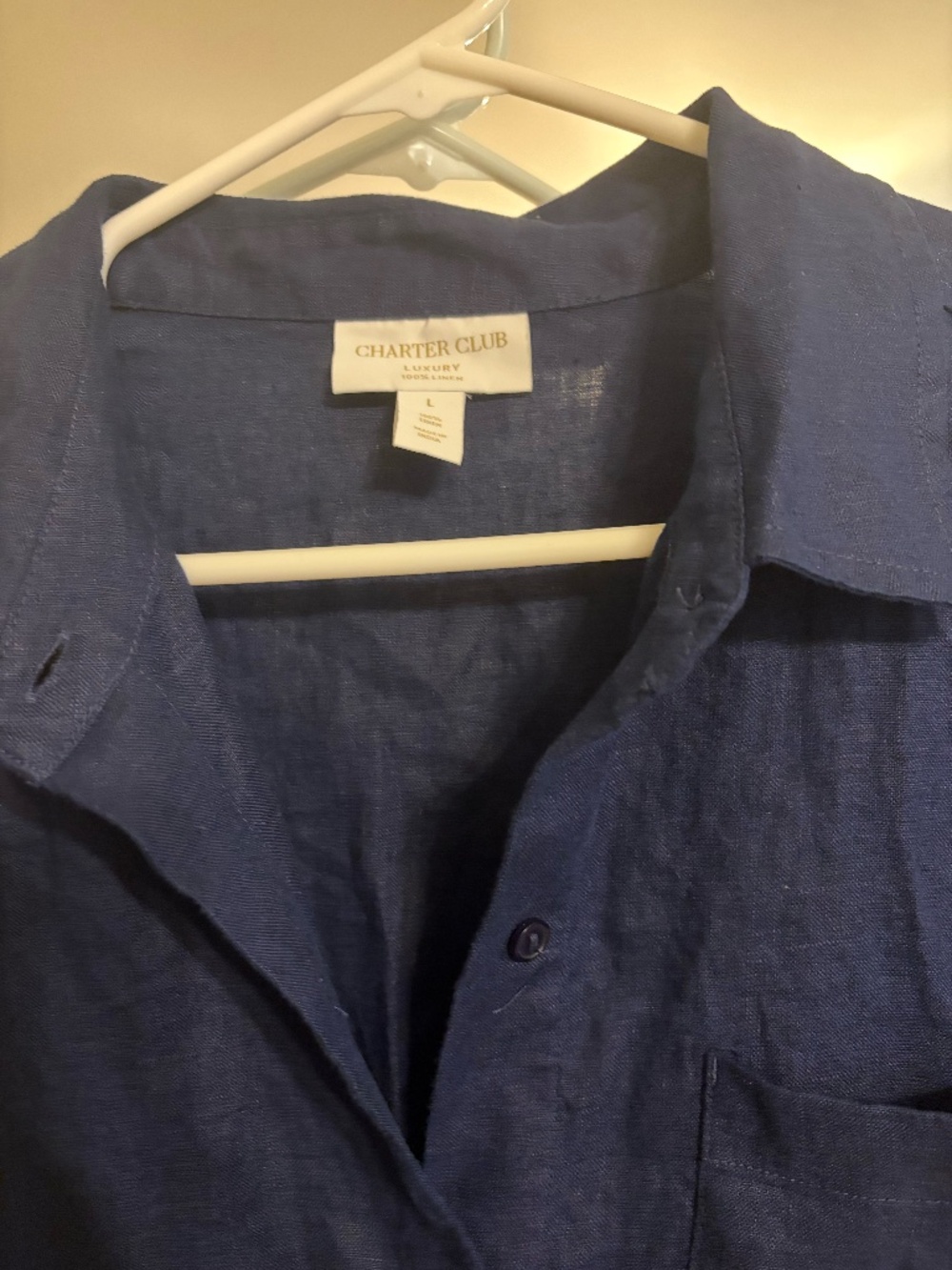Charter Club linen dress